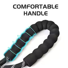 NitePaws™ Reflective Dog Leash – Durable & Comfortable Grip